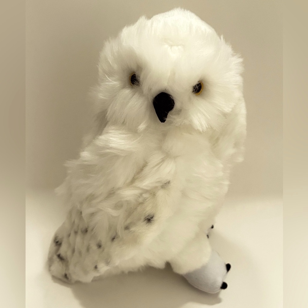 Harry Potter Hedwig Owl Plush The Noble Collection Wizarding World Snowy Owl